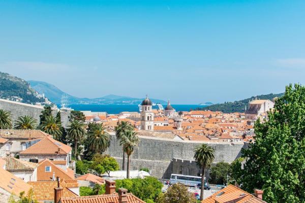Summer-Sea View Apartment Dubrovnik Bagian luar foto